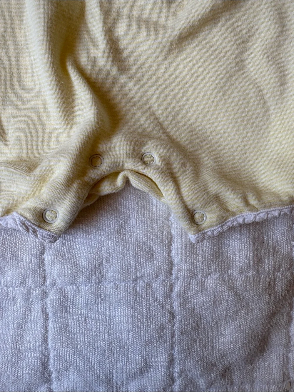 Ralph Lauren Smocked Classic Yellow Striped Baby Girl One-Piece Romper 9 Months